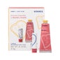 Korres Geschenkset Hände Pfingstrose 50 ml + Lippenbalsam 4,5 g