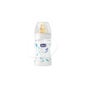 Chicco Nature Biberón Azul Fisiológico Cristal Tetina Caucho +0 M 150 ml 1 ud