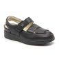 Mabel Shoes Sandalia de Piel Negro Talla 37 1 Par