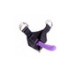 Diversual Apollo Harness with Lilac Dildo 16 cm