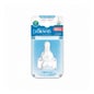 Dr Brown's silicone nipple wide mouth newborn 2 uts