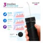 AquaPik Kit Mini Irrigatore Orale Portatile da Viaggio Ricarica Usb Nero