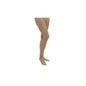 Medilast media larga con blonda color beige T-M 1 par
