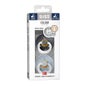 Bibs Pack Chupetas Látex Noturnos 6 18 M Azul Cinza T1 2 uds