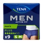 Tena Pantalones Hombre Active Fit S-M 9uds