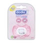 Dodie Birth Anatomic Pacifier Silikon Girl 02 miesiące