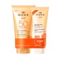 Nuxe Sun Leche Solar Fundente SPF50 150ml + Champú-Gel de Ducha After Sun 100ml