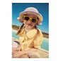 Mustela Gafas de Sol Girasol 3-5 Años Amarillo 1 ud