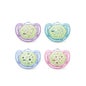 Succhietto in silicone Nukf Freestyle Night 6-18 M 1 U