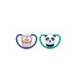 Nuk Space Chupete Búho Panda 6-18 m 2 uds