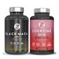 HN Pack Black Maca Premium 120 caps + Coenzima Q10 120 caps