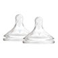 Dr Brown'S Tetina Silicona Boca Ancha Forma en y +9 Meses 2 uds
