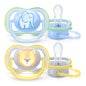 Avent Pack Chupetes Ultra Air León y Elefante 0-6m 2uds