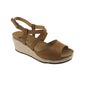 Scholl Espadrilla Pauline Nubuck Tacco Marrone Taglia 37 1 Paio