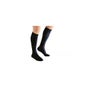 Calzino a compressione preventiva nero Medilast Silver Edition T-L