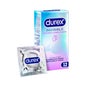 Durex Invisible Extra Lubricado Preservativos 12uds