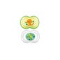 Mam Baby Chupete Silicona Original + 6 M Verde 2uds