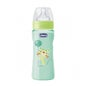 Chicco Biberon Pp T Silicona Flujo Rapido Verde 4 M+ 330 ml