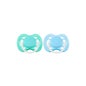 Avent Pack Chupetes Ventilados Freeflow Azul y Verde 0-6 M 2 uds