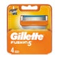Gillette Fusion Recambios 4 uds