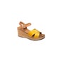 Scholl Vanessa Sandalia Bioprint Amarillo Talla 38 1 Par