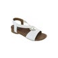 Scholl Alula Sandale Femme Blanc Taille 36 1par
