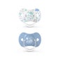 Suavinex Soother SX Silicon Memories Blue 18M 2uds