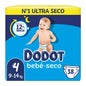 Dodot Pañal Bebé Seco Talla 4 9-14kg 38uds