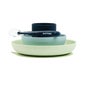 Nattou Zestaw Vajillas Silicona Verde Azul 4uds