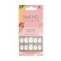 Nail HQ Square White Nails 24uds