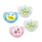 Nuk Silicone Pacifier Fruits Day&Night 2 Unità 18-36 Mesi 1 pezzo