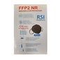 RSI Healthcare Atemschutzmaske FFP2 Schwarz 50St