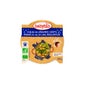 Babybio Buona Notte da 12 mesi Piatto di verdure verdi Verdure Parsnips Boulghour 230 grammi