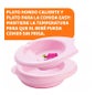 Chicco Cofre Comida +6 M Rosa 4 uds