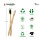 Bio White Cepillo Dental Blanqueador Bambú 4uds