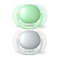 Avent Pack Chupetes Ultra Soft 6-18m Verde y Gris 2uds