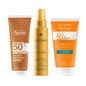 Avène Pack Cleanance SPF50+ + Leche Invisible SPF50 + René Furterer Fluido Solar Protector KPF50+