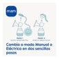 MAM Sacaleches 2 en 1 Eléctrico y Manual 1 ud