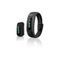 Visiomed Bewell Connect+ Activity and Sleep Tracker Negro