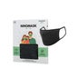 Ninomask Mascarilla de hombre color asfalto + 20 filtros