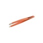 RickiParodi Pinça Oblíqua Inox Laranja 9cm