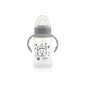 Kiokids Biberon con Asa Gris 240ml 1ud