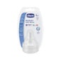 Chicco Tetina Boca Ancha Silicona Papilla 6 M+ 2 uds