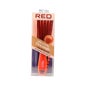 Red By Kiss Glide & Define Detangle Brush Boar Orange 1ud