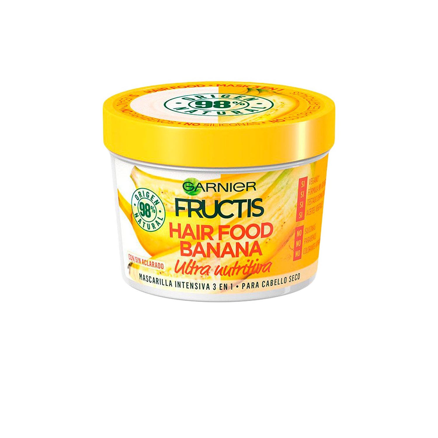 Mascarilla Ultra Fructis Food Banana 390ml | PromoFarma