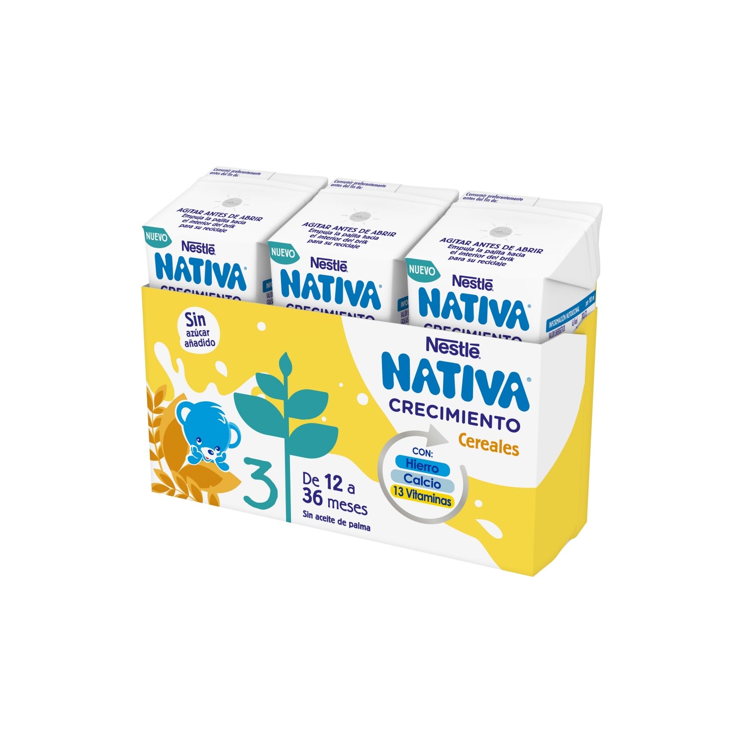 Nestlé NATIVA 3 Leche De Crecimiento en polvo para bebés a partir