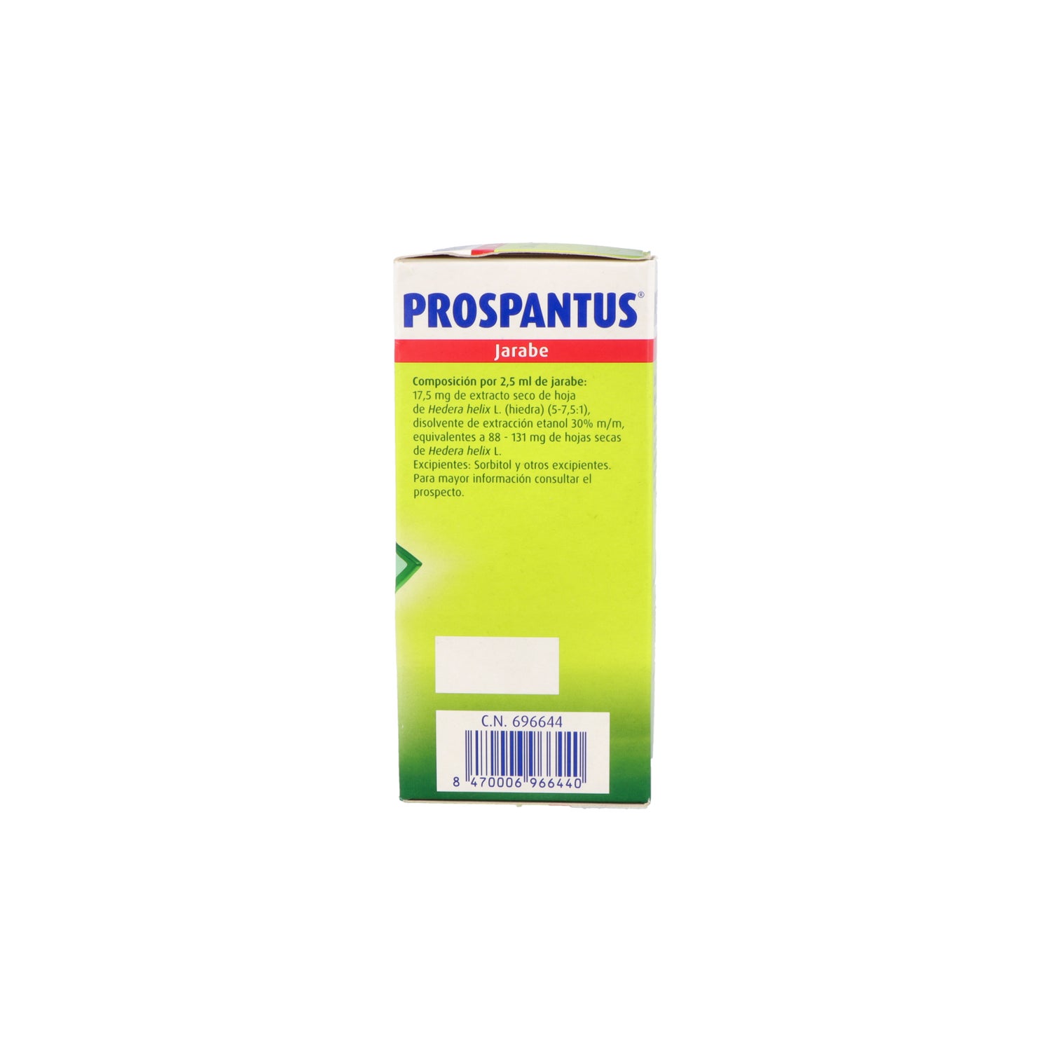 Prospantus 35 mg/5 ml Jarabe 200 ml. Expectorantes y Mucolíticos  Respiratorio Medicamentos Medicamentos - Farmacia Penadés Alcoy Tienda