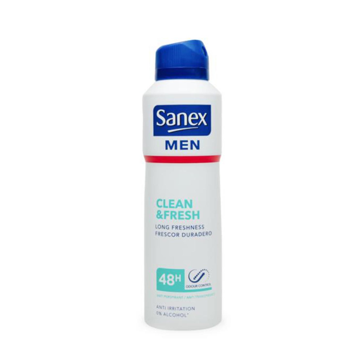 Weerkaatsing Aanklager wonder Sanex Men Clean Fresh Anti-Irritacion Desodorante Spray 200ml | PromoFarma