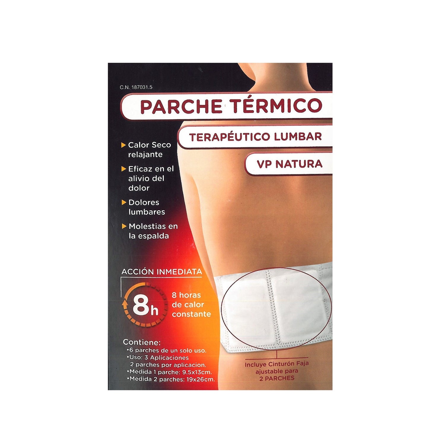 Vp Natura Thermal Patch 6 Patches | PromoFarma
