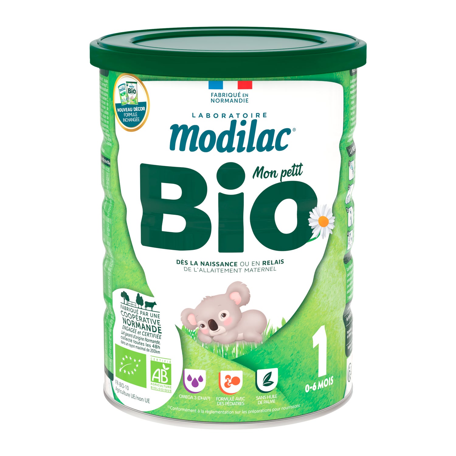 Modilac Mon Petit Bio LF+ 1er Âge 0-6 Mois 800 g